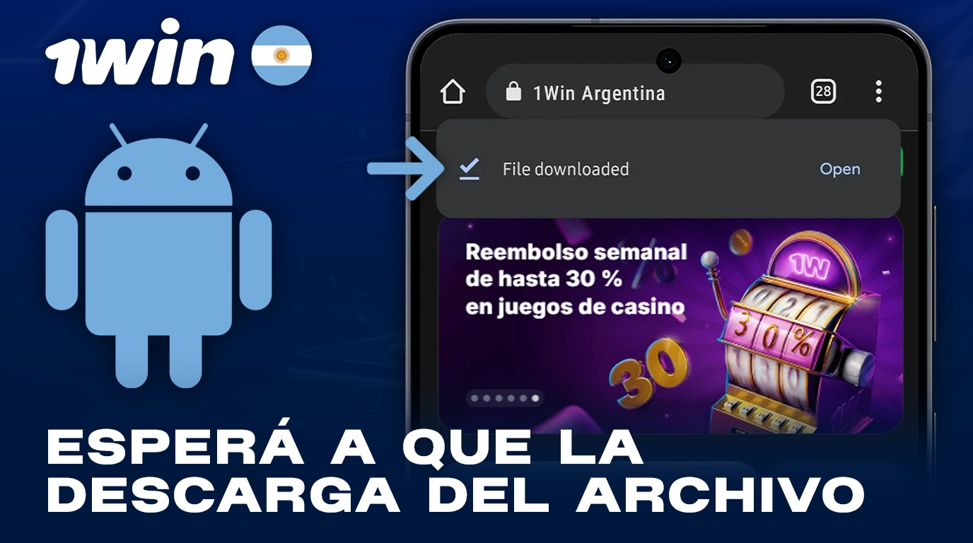 Descarga el archivo APK de la aplicación 1Win