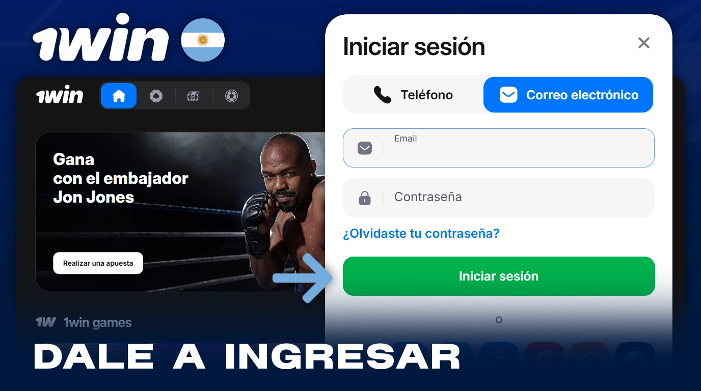 Confirma tu autorización en 1Win Argentina